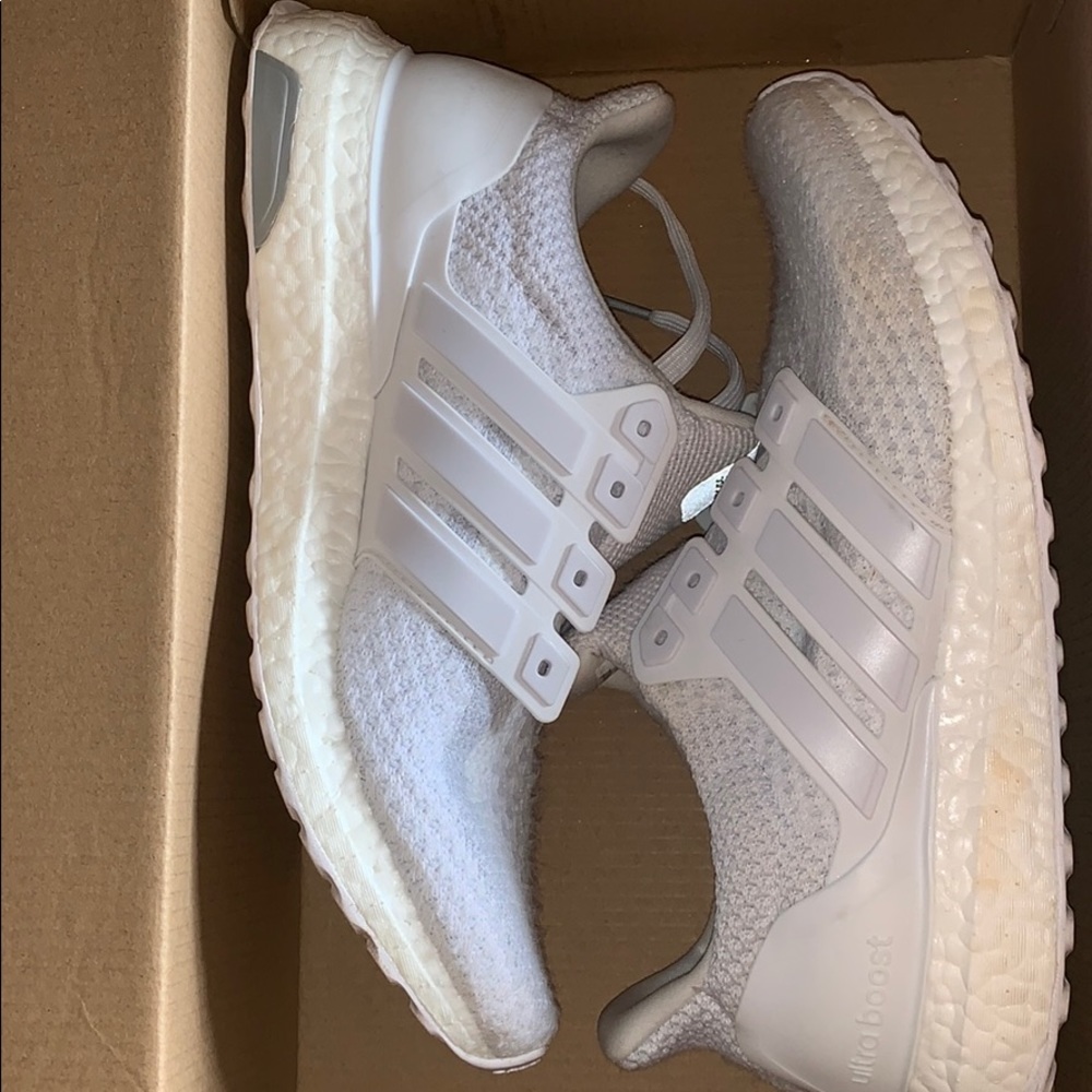 White adidas ultra boost !